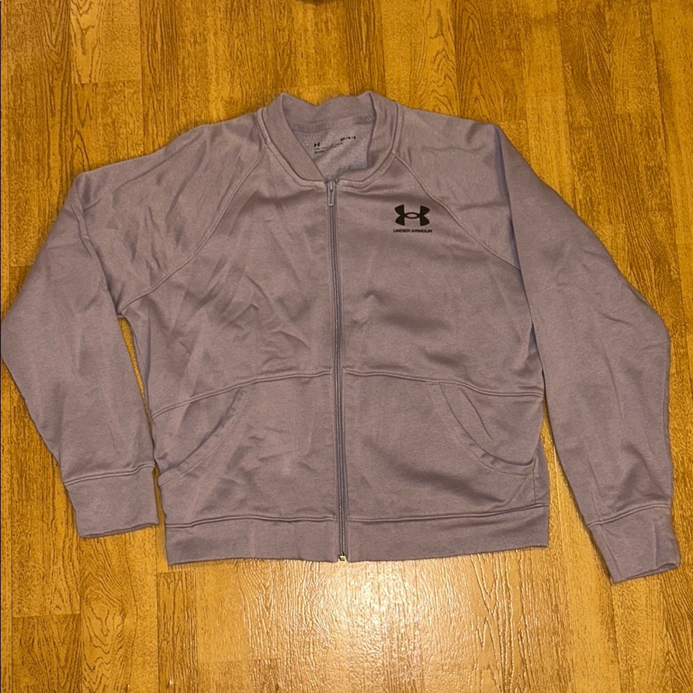 Under Armour Gray Zip-Up Jacket